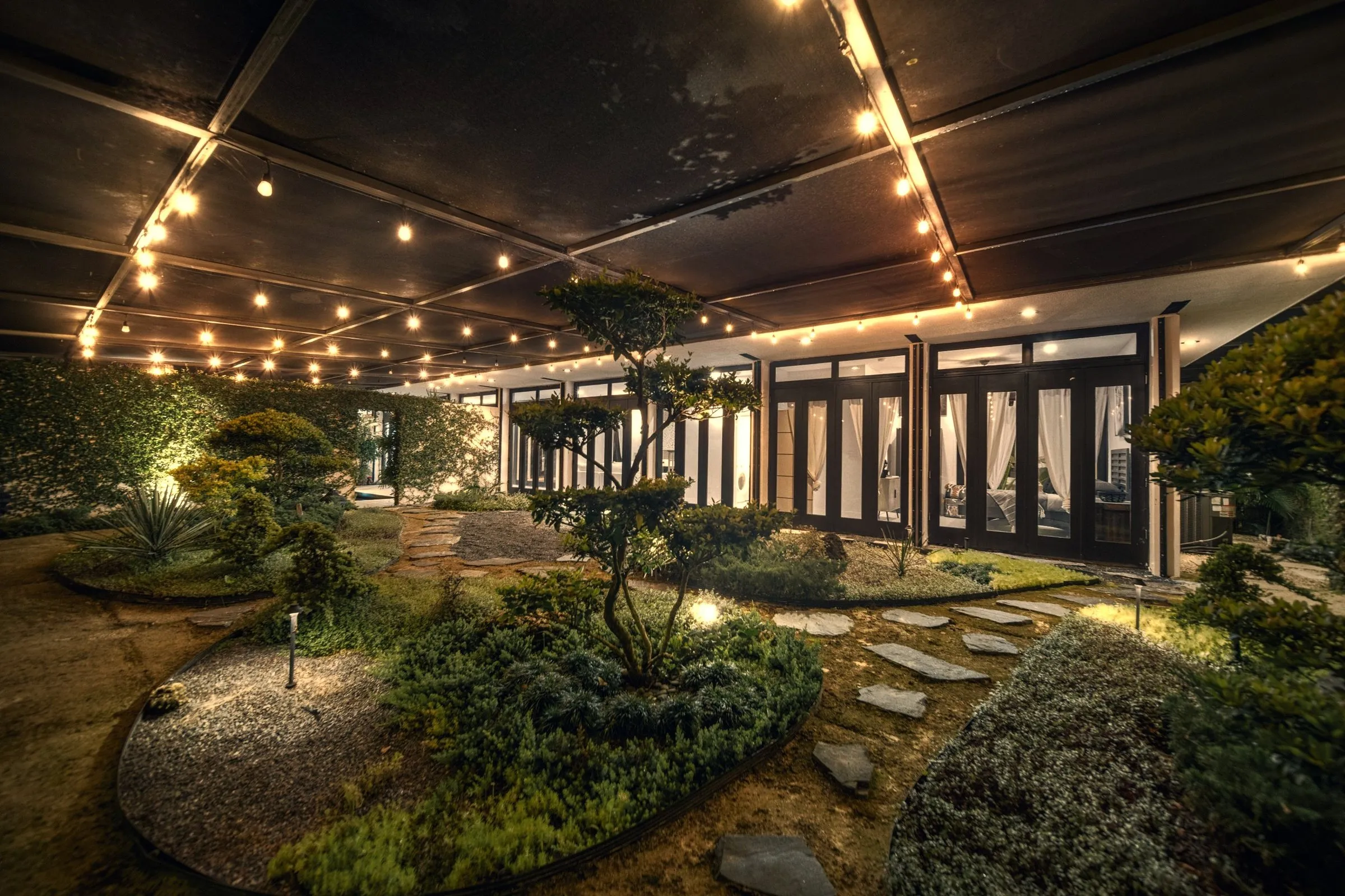 The Meditation Garden at Dolce Vita Estate.